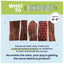 Premios para perros con carne seca para la salud de las articulaciones, 5.5 pulgadas, 25 unidades