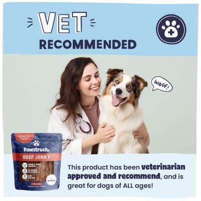 Joint Health Beef Jerky Dog Treats, 5.5-in, 25 count