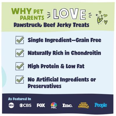 Joint Health Beef Jerky Dog Treats, 5.5-in, 25 count