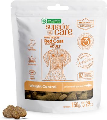 Superior Care Low Calorie Grain-Free Herring Adult Training Dog Treats, 5.29-oz bag