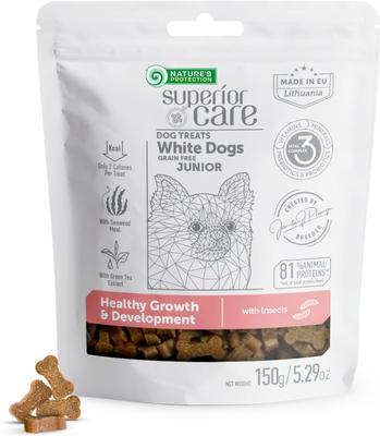 Superior Care Grain-Free Insect Protein Adult Training Dog Treats, 5.29-oz bag