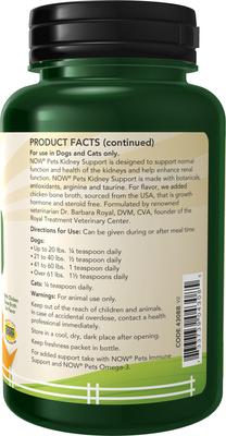 Kidney Support Dog & Cat Supplement, 4.2-fl oz bottle