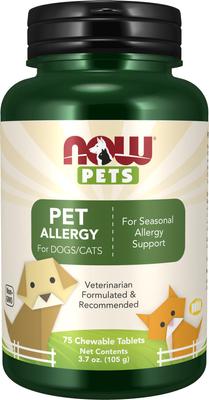 Pet Allergy Dog & Cat Supplement, 75 count