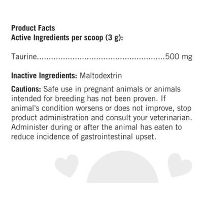 Felo Taurine Vision Powder Supplement for Cats, 16-oz jar