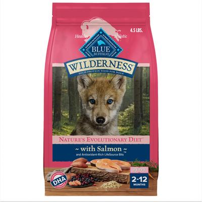 Wilderness Puppy High-Protein Salmon Recipe Natural Dry Dog Food, 24-lb bag