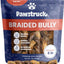 Golosinas para perros Braided Bully Sticks, bolsa de 1 lb, 7 pulgadas