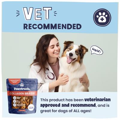 Galletas de colágeno para perros, tamaño pequeño, 5 unidades