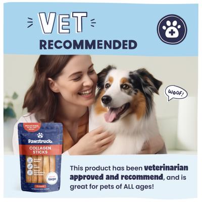 Collagen Stick Dog Treats, Large, 5 count