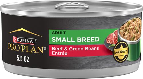 Adult Small Breed High-Protein Turkey & Spinach Entree in Gravy Shredded Wet Dog Food, 5.5-oz can, case of 24
