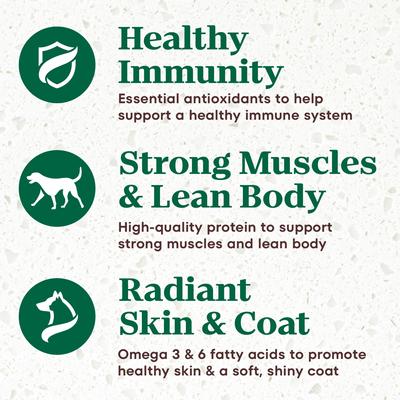 Ultra Adult High Protein Trio of Proteins Chicken, Lamb & Salmon Dry Dog Food, 24-lb bag