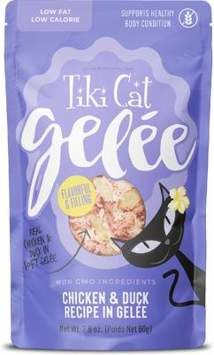 Gelee Tuna & Crab Grain-Free Wet Cat Food, 2.8-oz pouch, case of 12