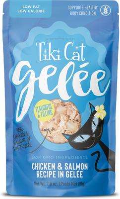 Gelee Tuna & Crab Grain-Free Wet Cat Food, 2.8-oz pouch, case of 12