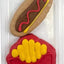 Woof It Down Hotdog & Fries Dog Crunchy Treat, 2 count