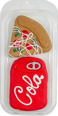 Woof It Down Pizza & Pop Dog Crunchy Treat, 2 count