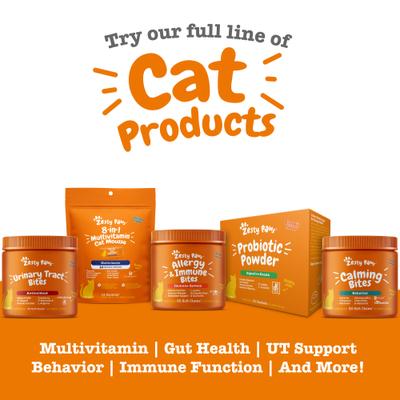 Aller-Immune Bites Bacon Flavored Lysine Supplement for Cats, 60 count