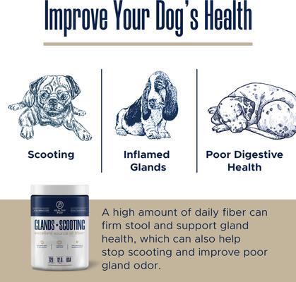 Glands Bowel Support Soft Chew Digestive Supplement for Dogs, 120 count