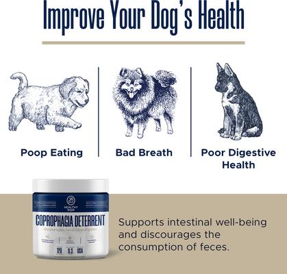 Stool Eating Deterrent Soft Chew Supplement for Dogs, 240 count