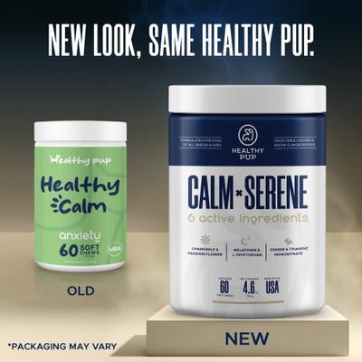 Combo Pack Anxiety Chicken Soft Chews Calming Supplement for Dogs, 120 count