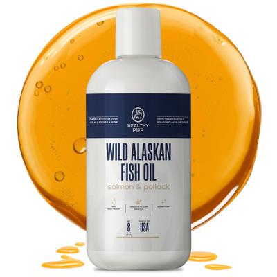 Wild-Caught Alaskan Fish Oil Blend Skin & Coat Supplement for Dogs, 64-fl oz bottle