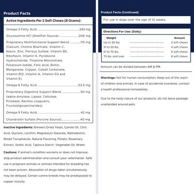 Multi Max All-In-One Dog Multivitamin, 120 count