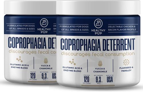 Stool Eating Deterrent Soft Chew Supplement for Dogs, 240 count