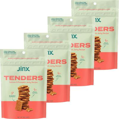 Salmon Tenders Jerky Dog Treats, 5-oz bag, 4 count