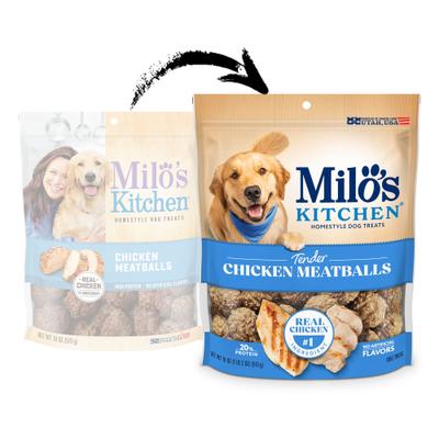 Chicken Meatballs Dog Treats, 18-oz bag