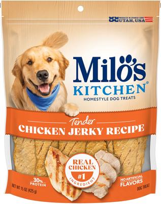 Chicken Jerky Recipe Dog Treats, 15-oz bag, bundle of 2