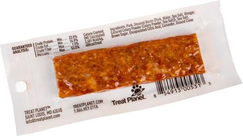 Pork + Bacon Snack Bars Human Grade Jerky Dog Treats, 1.5-oz bar, 12 count