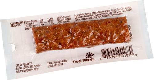 Turkey + Bacon Snack Bars Human Grade Jerky Dog Treats, 1.50-oz bar, 1 count