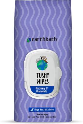 Toallitas húmedas Tushy con aroma a romero y manzanilla, 100 unidades