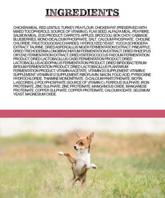 Pulsar Adult Grain-Free Chicken, Turkey & Salmon Small Breed Dry Dog Food, 8.8-lb bag