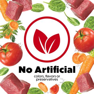 Incredibites with Real Beef Recipe Pate Small Breed Wet Dog Food, 3-oz can, case of 24