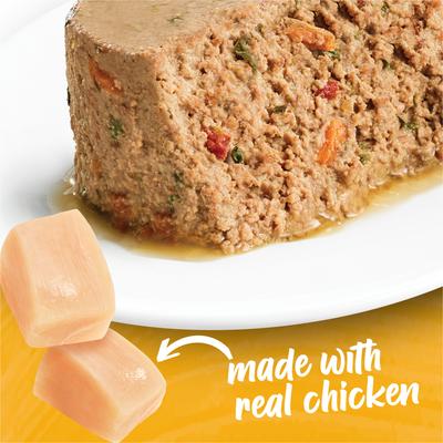 IncrediBites Pate with Real Chicken Recipe Small Breed Wet Dog Food, 3-oz can, case of 12