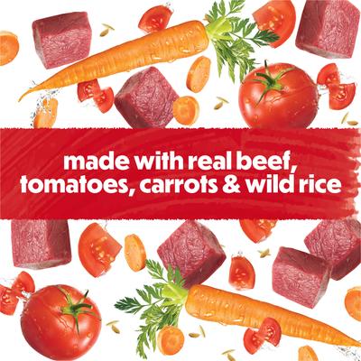 IncrediBites with Real Beef, Carrots, Wild Rice & Gravy Small Breed Wet Dog Food, 3-oz can, case of 12