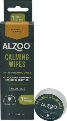 Calming Pheromones Dog & Cat Wipes, 7 count
