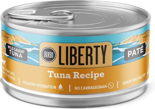 Liberty Tuna & Pumpkin Recipe in Broth Grain-Free Wet Cat Food, 2.75-oz can, case of 24