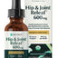 Hip & Joint Releaf Organic Full Spectrum Hemp Extract Oil & Devils Claw Liquid Hip & Joint Health Supplement for Medium & Large Dogs, 1-fl oz bottle