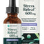 Stress Releaf Organic Full Spectrum Hemp Extract Oil & Ashwagandha Liquid Calming Health Supplement for Medium & Large Dogs, 1-fl oz bottle