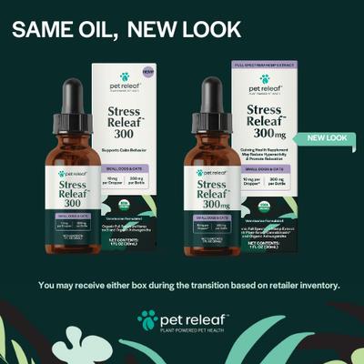 Bundle: Pet Releaf Favorites - Edibites Calming Peanut Butter & Ashwaganda Full Spectrum Hemp Small Dog Supplement, Chew & Liquid Bundle