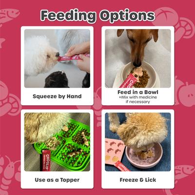 Squeeze Vita Stick Grab n Go Heart Support Lickable Dog & Cat Treats, 49 count