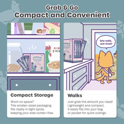 Squeeze Vita Stick Grab n Go Eyes Support Lickable Dog & Cat Treats, 49 count