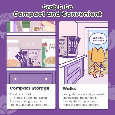 Squeeze Vita Stick Grab n Go Joints Support Lickable Dog & Cat Treats, 49 count