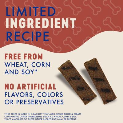 Griller Strips Wild Boar Soft & Chewy Dog Treats, 14.5-oz bag