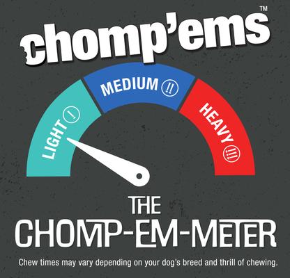 Golosinas para perros con cinco sabores, 6 unidades