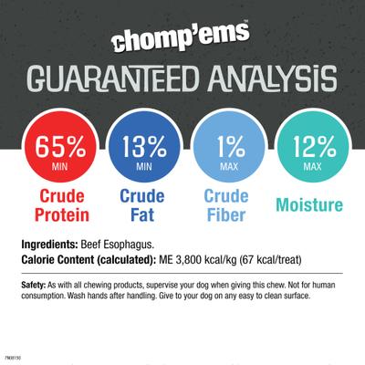 Beef Jerky Dog Treats, 7-oz bag, bundle of 2