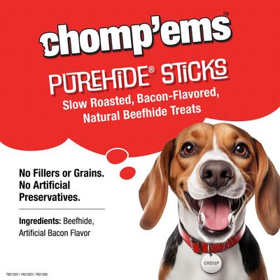 Purehide Sticks Dog Treats, 4-oz bag