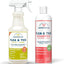Bundle: Wondercide Natural Flea & Tick with Essential Oils Shampoo, Peppermint, 12-fl oz bottle + Flea, Tick & Mosquito Spray for Dogs & Cats, Lemongrass, 16-fl oz bottle