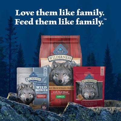 Wilderness Wild Bones Grain-Free Medium Dental Dog Treats, 27-oz bag, count varies