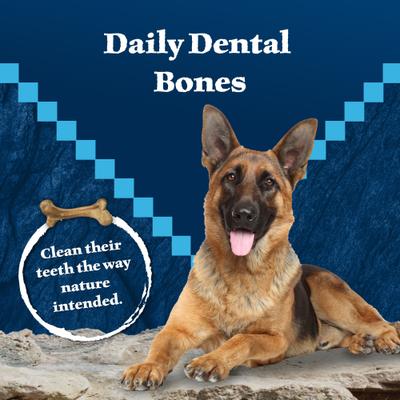 Wilderness Wild Bones Grain-Free Medium Dental Dog Treats, 27-oz bag, count varies